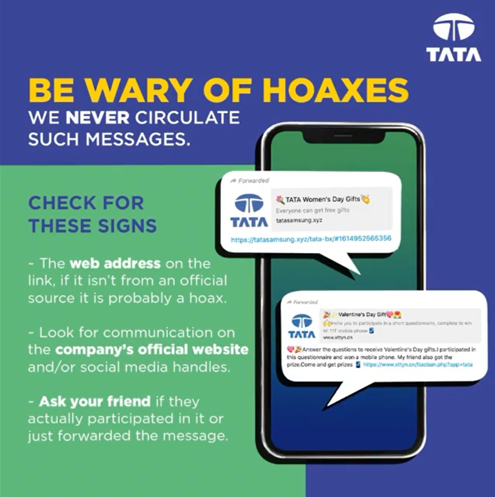 Spam-Be ware of Hoax